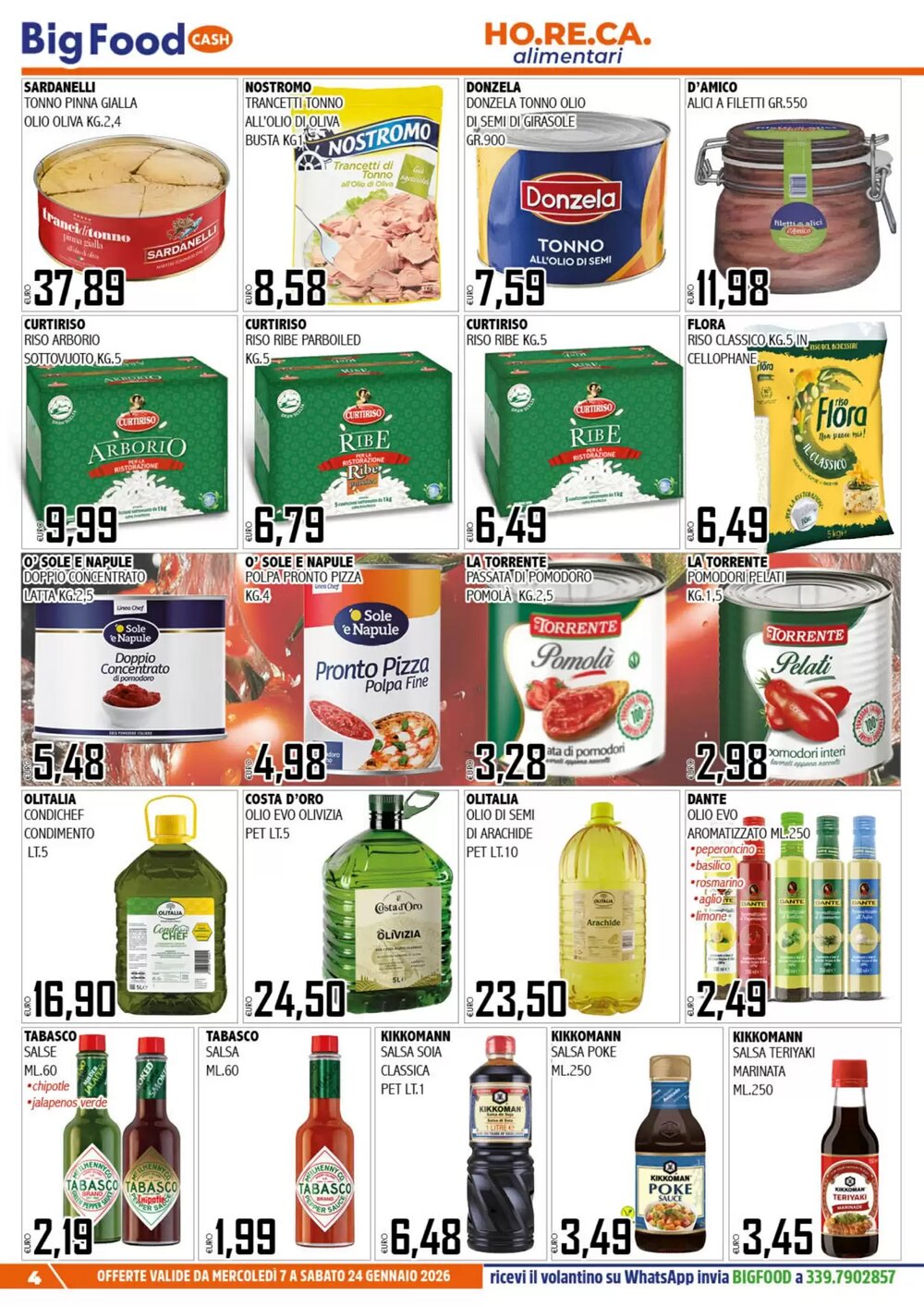 Volantino promozionale Big Food  valide dal 08/01/2026 - Pagina 4.
