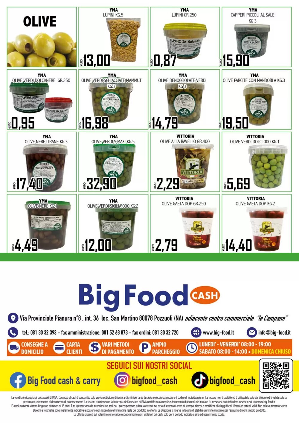 Volantino promozionale Big Food  valide dal 08/01/2026 - Pagina 40.