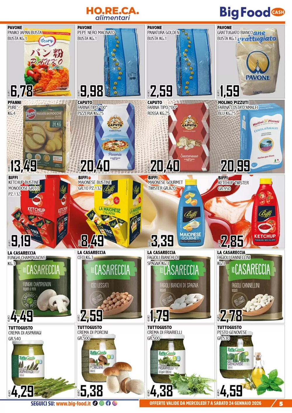 Volantino promozionale Big Food  valide dal 08/01/2026 - Pagina 5.
