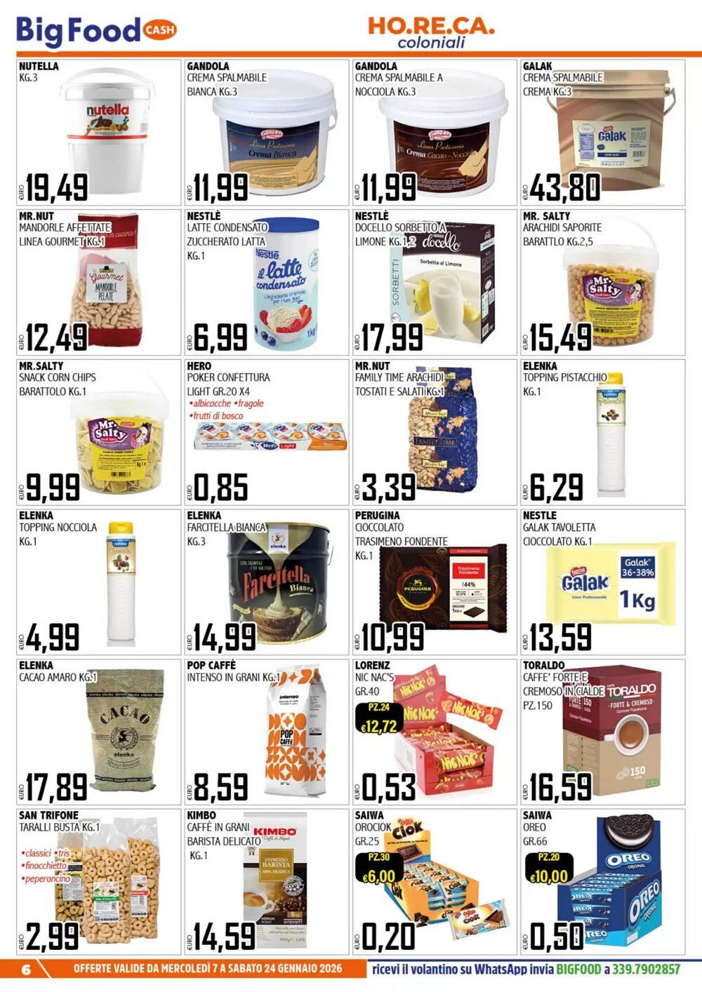 Volantino promozionale Big Food  valide dal 08/01/2026 - Pagina 6.