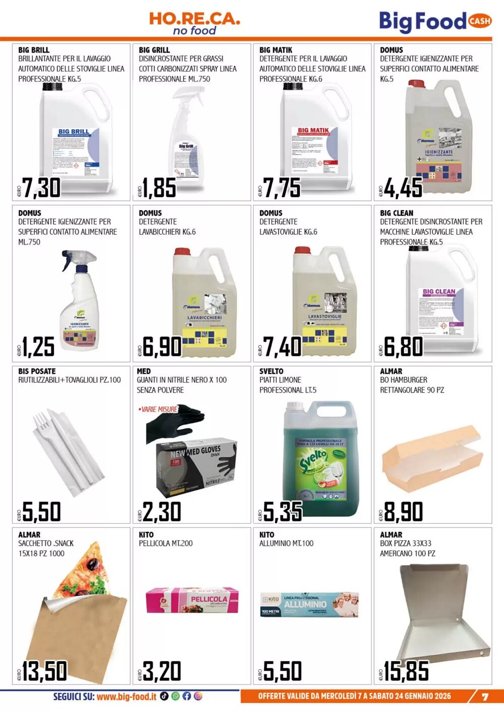 Volantino promozionale Big Food  valide dal 08/01/2026 - Pagina 7.