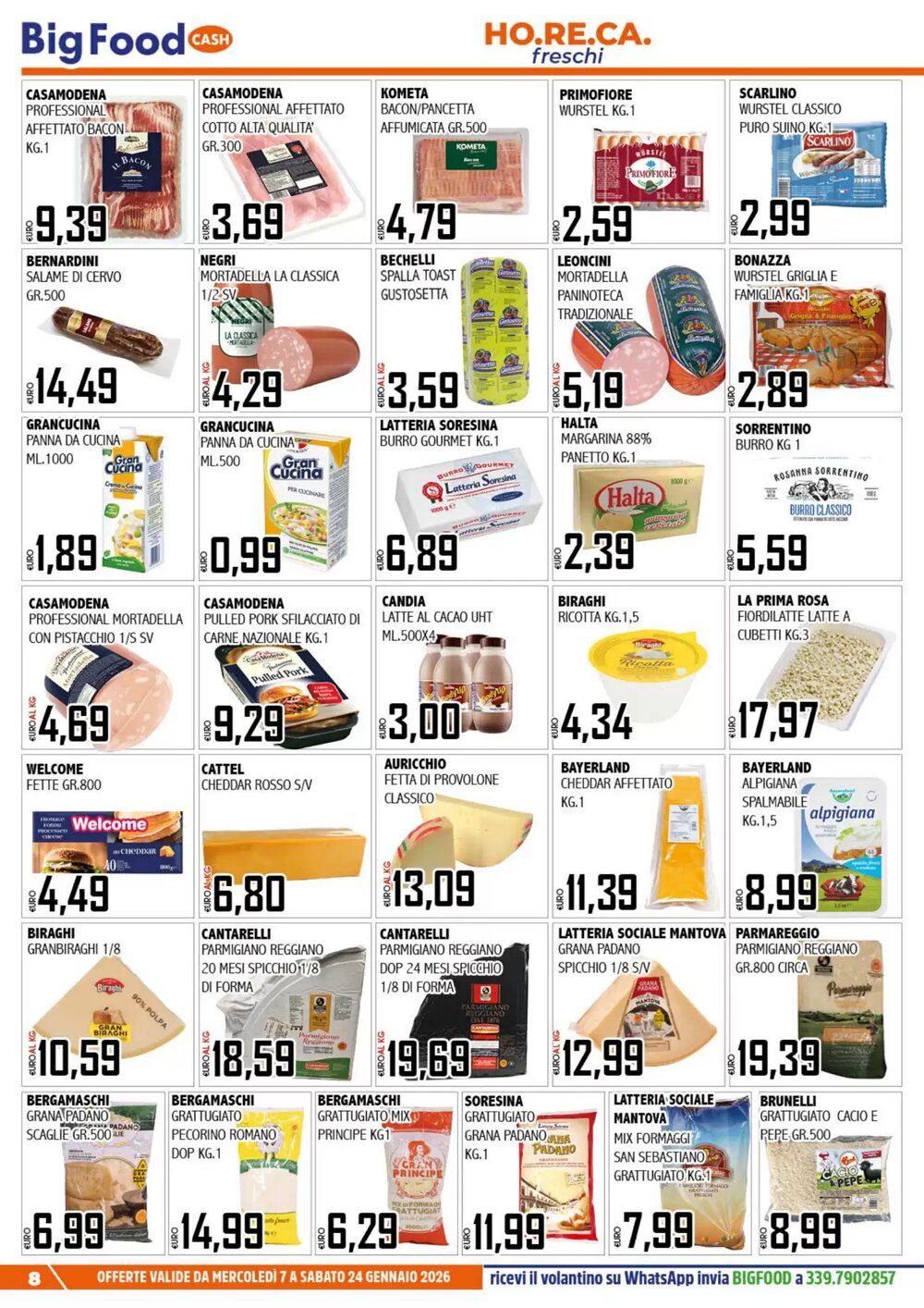 Volantino promozionale Big Food  valide dal 08/01/2026 - Pagina 8.