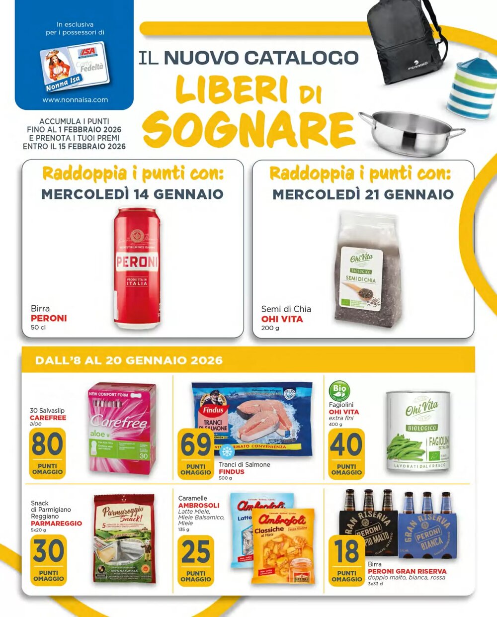 Volantino promozionale Supermercati Nonna Isa  valide dal 08/01/2026 - Pagina 5.