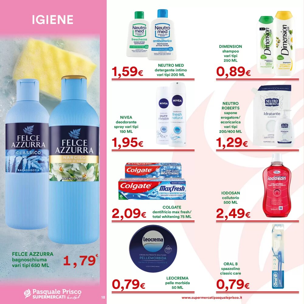 Volantino promozionale Supermercati Pasquale Prisco  valide dal 08/01/2026 - Pagina 18.