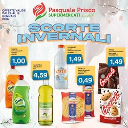 Volantino promozionale Supermercati Pasquale Prisco  valide dal 08/01/2026 - Pagina 1.