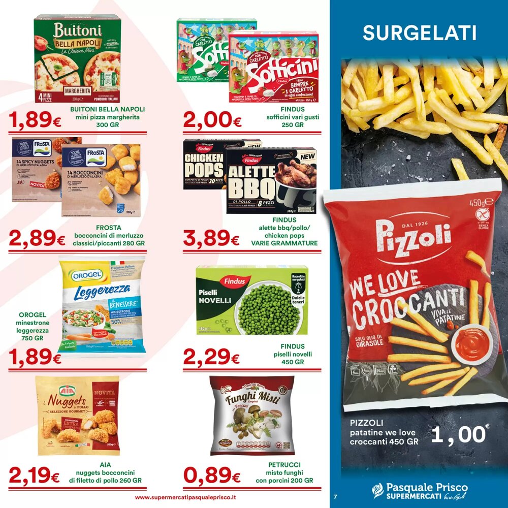 Volantino promozionale Supermercati Pasquale Prisco  valide dal 08/01/2026 - Pagina 7.