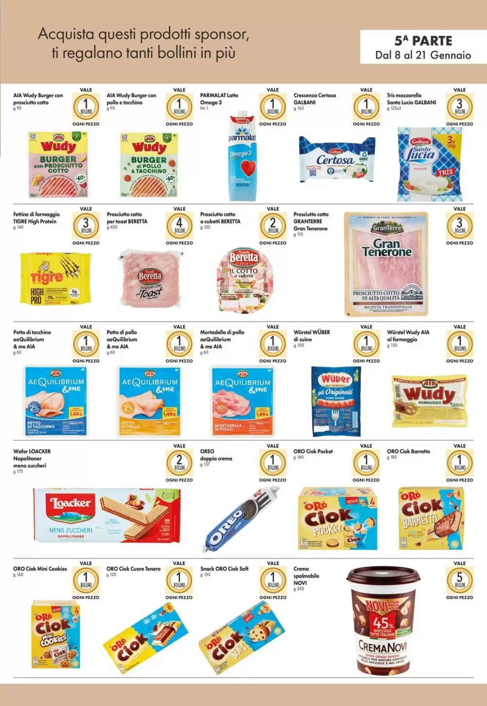 Volantino promozionale Famila  valide dal 08/01/2026 - Pagina 8.