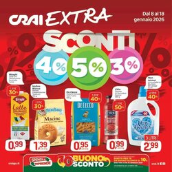 Volantino promozionale Crai  valide dal 08/01/2026 - Pagina 1.