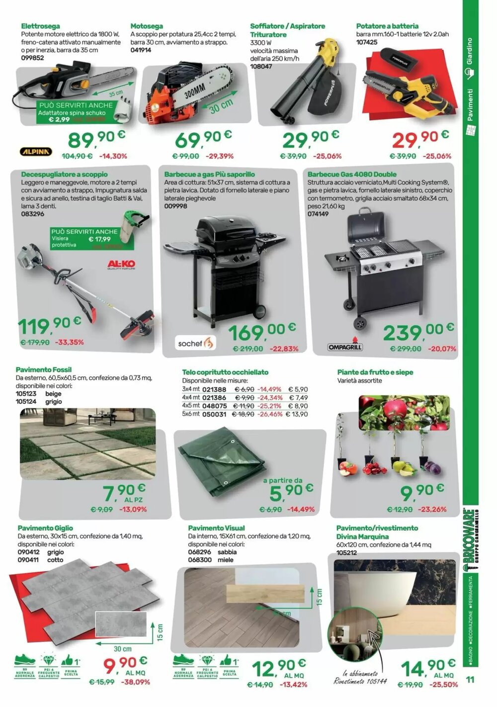 Volantino promozionale Bricoware  valide dal 08/01/2026 - Pagina 11.