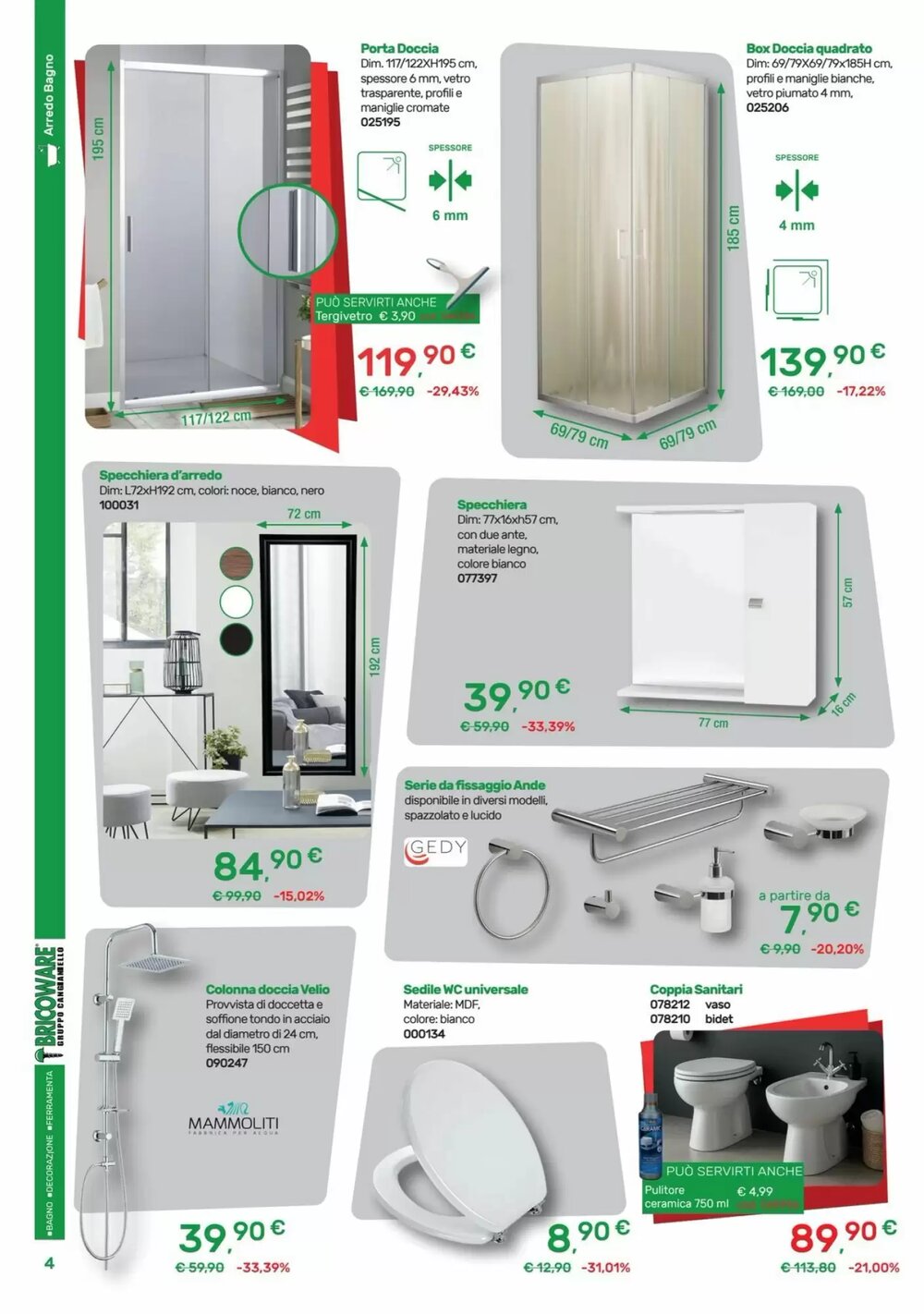 Volantino promozionale Bricoware  valide dal 08/01/2026 - Pagina 4.