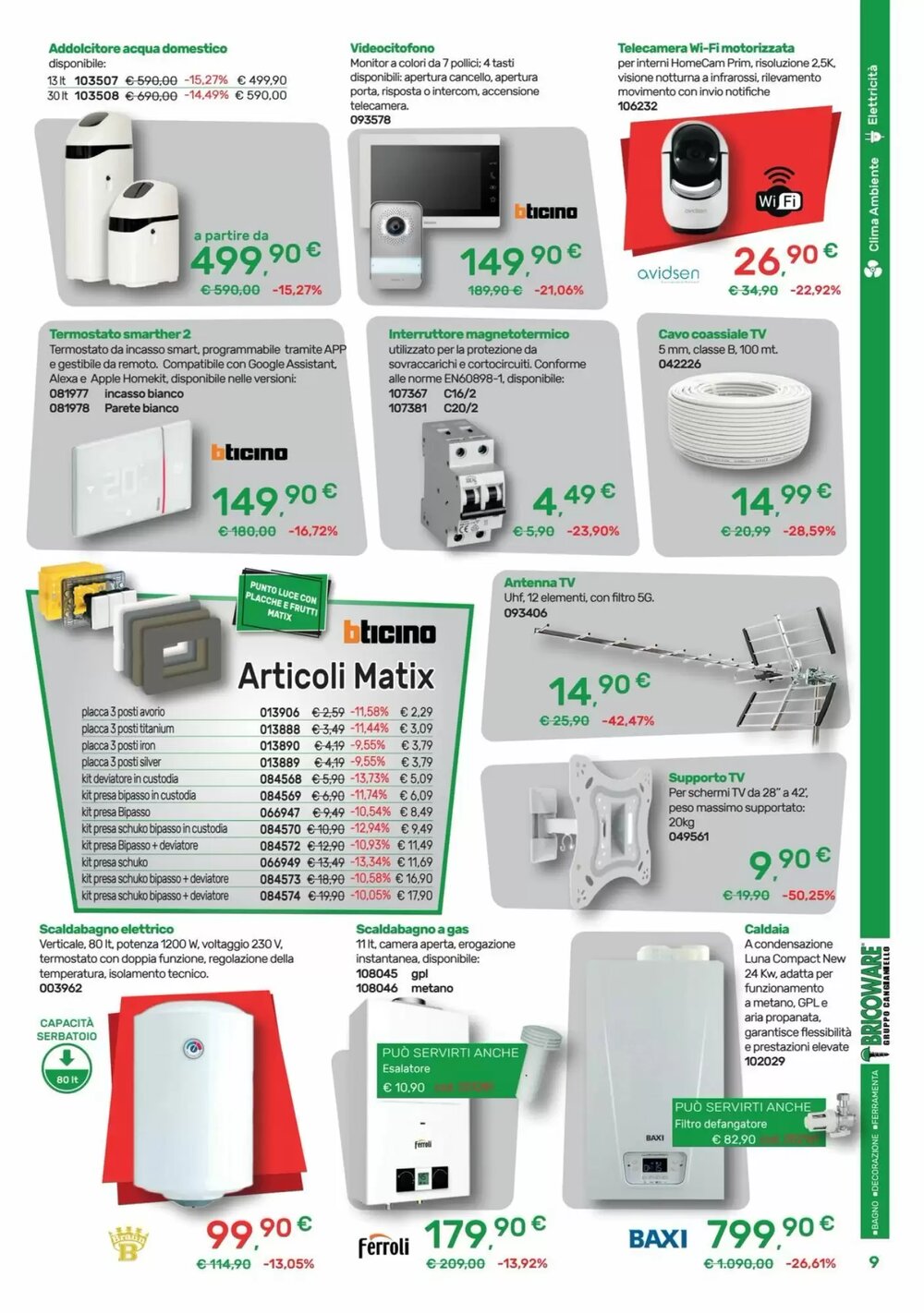 Volantino promozionale Bricoware  valide dal 08/01/2026 - Pagina 9.