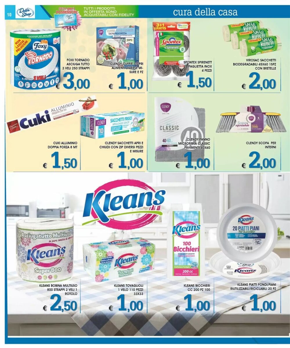 Volantino promozionale Deter Shop  valide dal 08/01/2026 - Pagina 10.