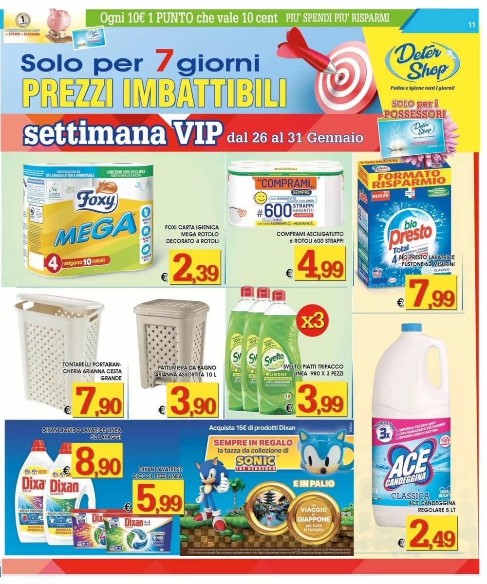 Volantino promozionale Deter Shop  valide dal 08/01/2026 - Pagina 11.