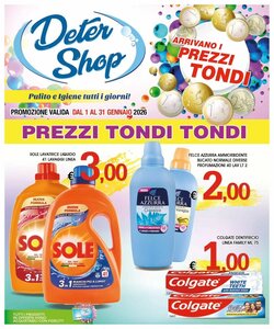 Volantino promozionale Deter Shop  valide dal 08/01/2026 - Pagina 1.