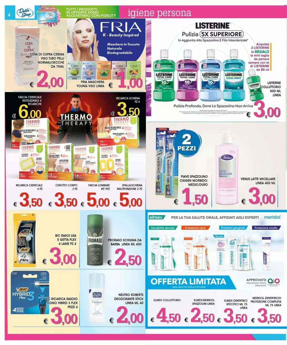 Volantino promozionale Deter Shop  valide dal 08/01/2026 - Pagina 4.