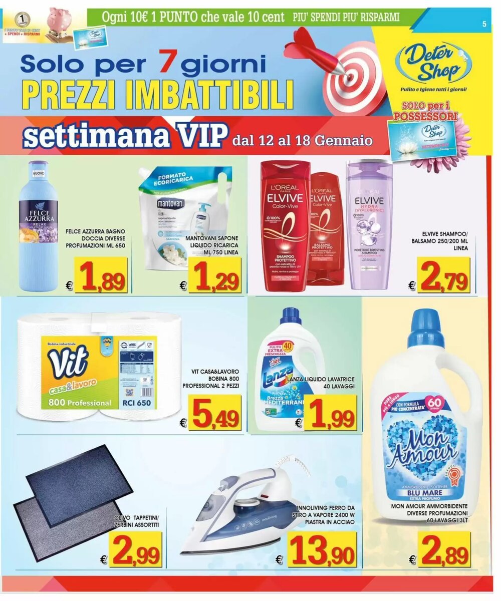 Volantino promozionale Deter Shop  valide dal 08/01/2026 - Pagina 5.