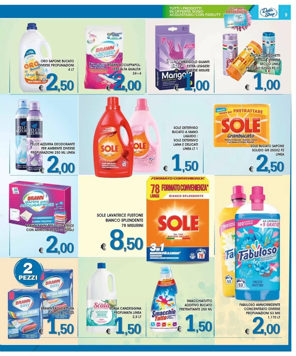 Volantino promozionale Deter Shop  valide dal 08/01/2026 - Pagina 9.