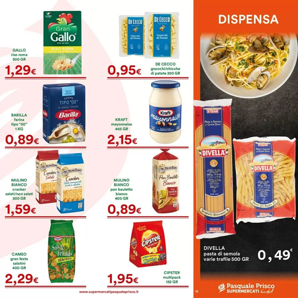 Volantino promozionale Supermercati Pasquale Prisco  valide dal 08/01/2026 - Pagina 1.