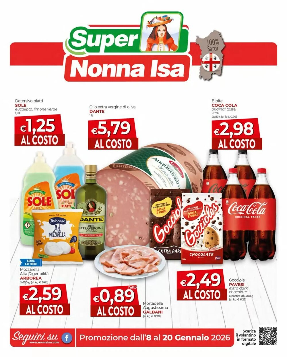 Volantino promozionale Maxi Nonna Isa  valide dal 08/01/2026 - Pagina 1.