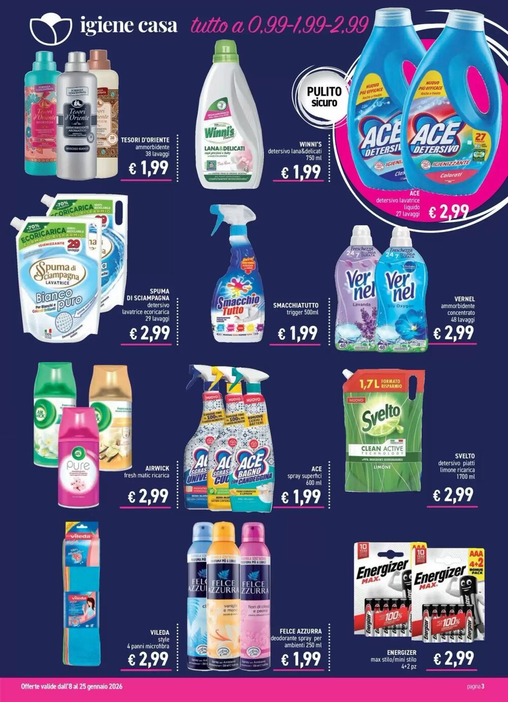Volantino promozionale Determarket  valide dal 08/01/2026 - Pagina 3.