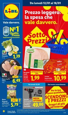 Volantino promozionale Lidl  valide dal 08/01/2026 - Pagina 1.