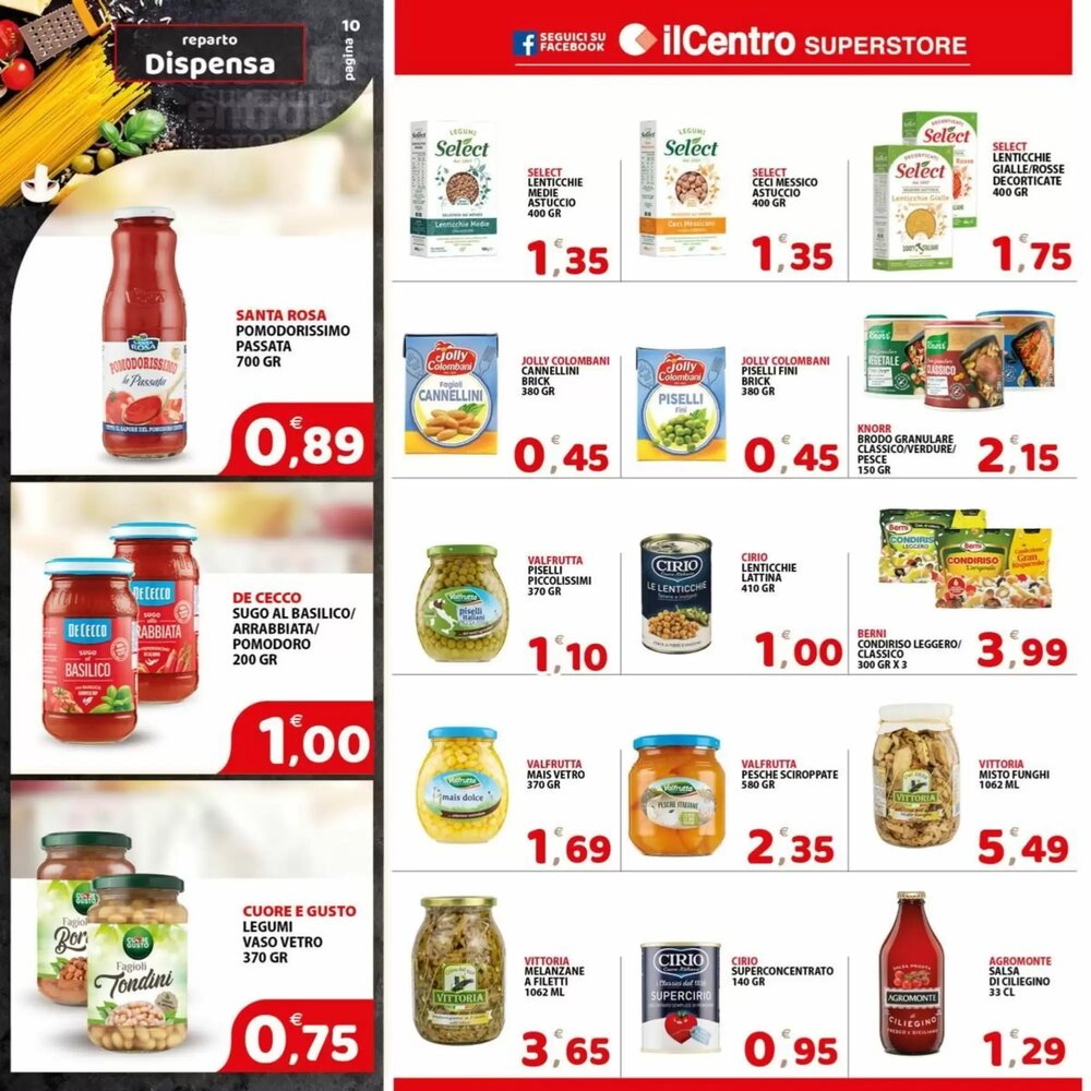 Volantino promozionale Il Centro Superstore  valide dal 08/01/2026 - Pagina 10.
