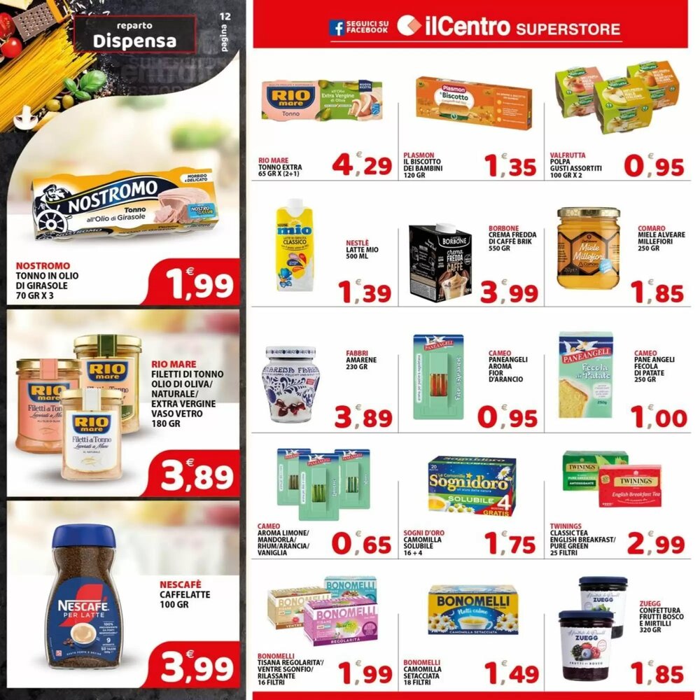 Volantino promozionale Il Centro Superstore  valide dal 08/01/2026 - Pagina 12.