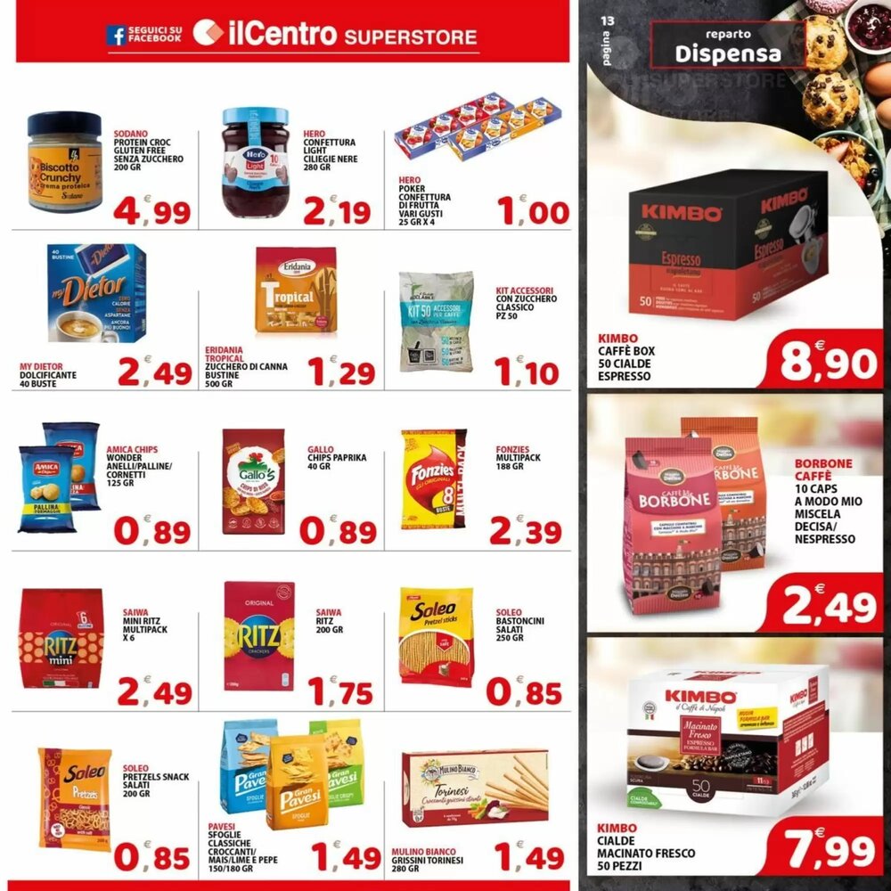 Volantino promozionale Il Centro Superstore  valide dal 08/01/2026 - Pagina 13.