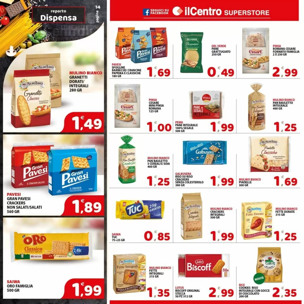 Volantino promozionale Il Centro Superstore  valide dal 08/01/2026 - Pagina 14.