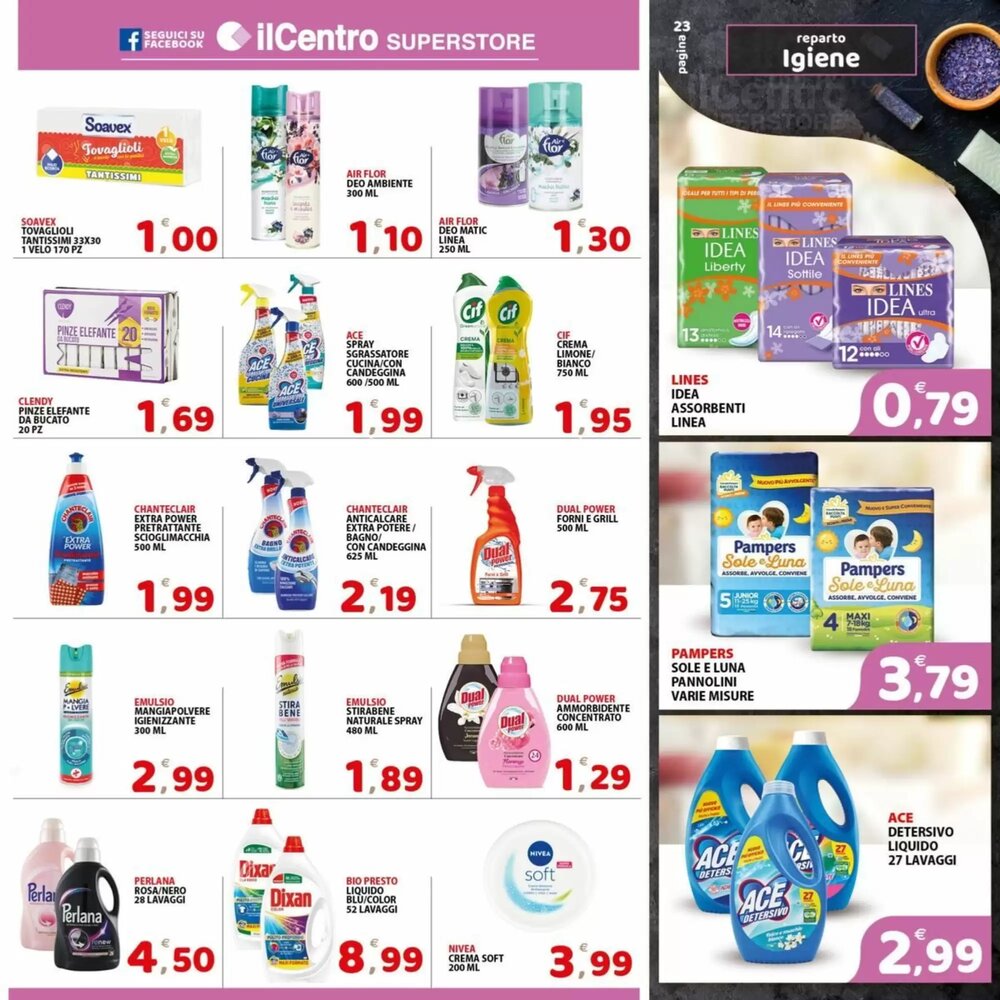 Volantino promozionale Il Centro Superstore  valide dal 08/01/2026 - Pagina 23.