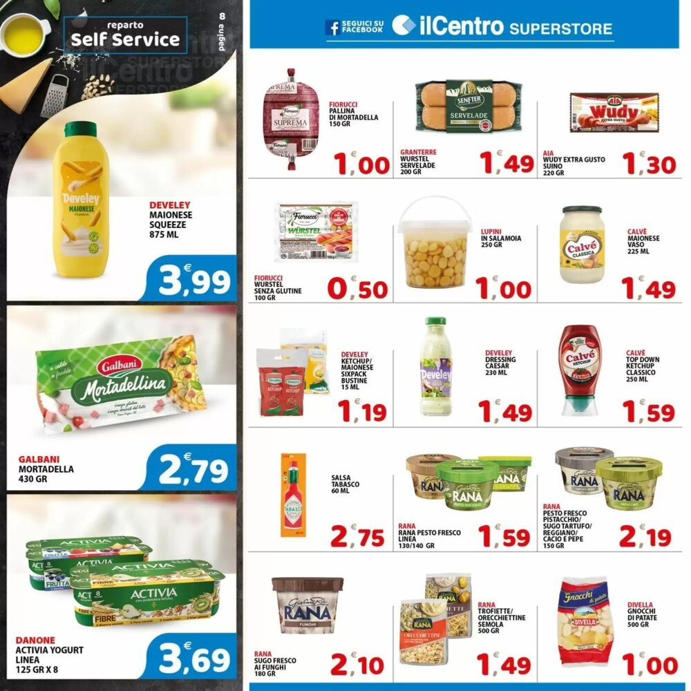 Volantino promozionale Il Centro Superstore  valide dal 08/01/2026 - Pagina 8.