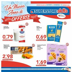 Volantino promozionale Sidis  valide dal 08/01/2026 - Pagina 1.