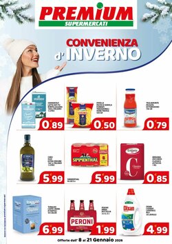 Volantino promozionale Premium Supermercati  valide dal 08/01/2026 - Pagina 1.