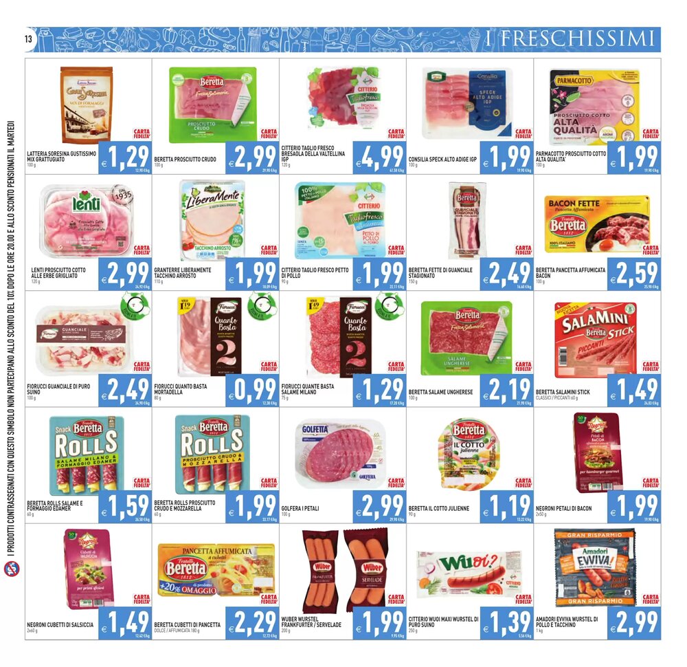 Volantino promozionale Supermercati Agorà  valide dal 08/01/2026 - Pagina 13.
