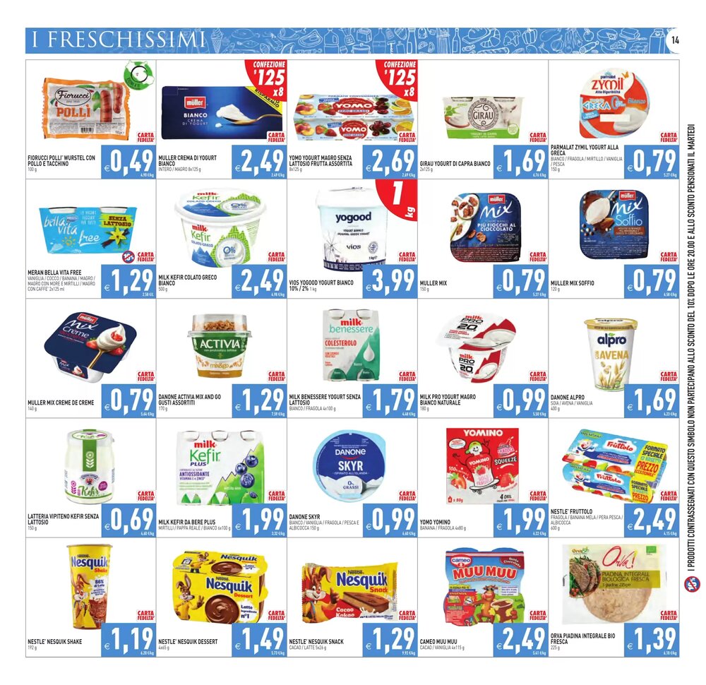 Volantino promozionale Supermercati Agorà  valide dal 08/01/2026 - Pagina 14.