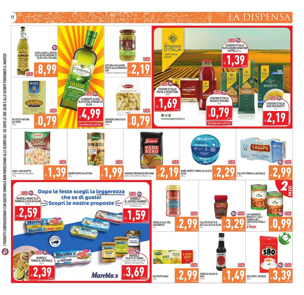 Volantino promozionale Supermercati Agorà  valide dal 08/01/2026 - Pagina 17.