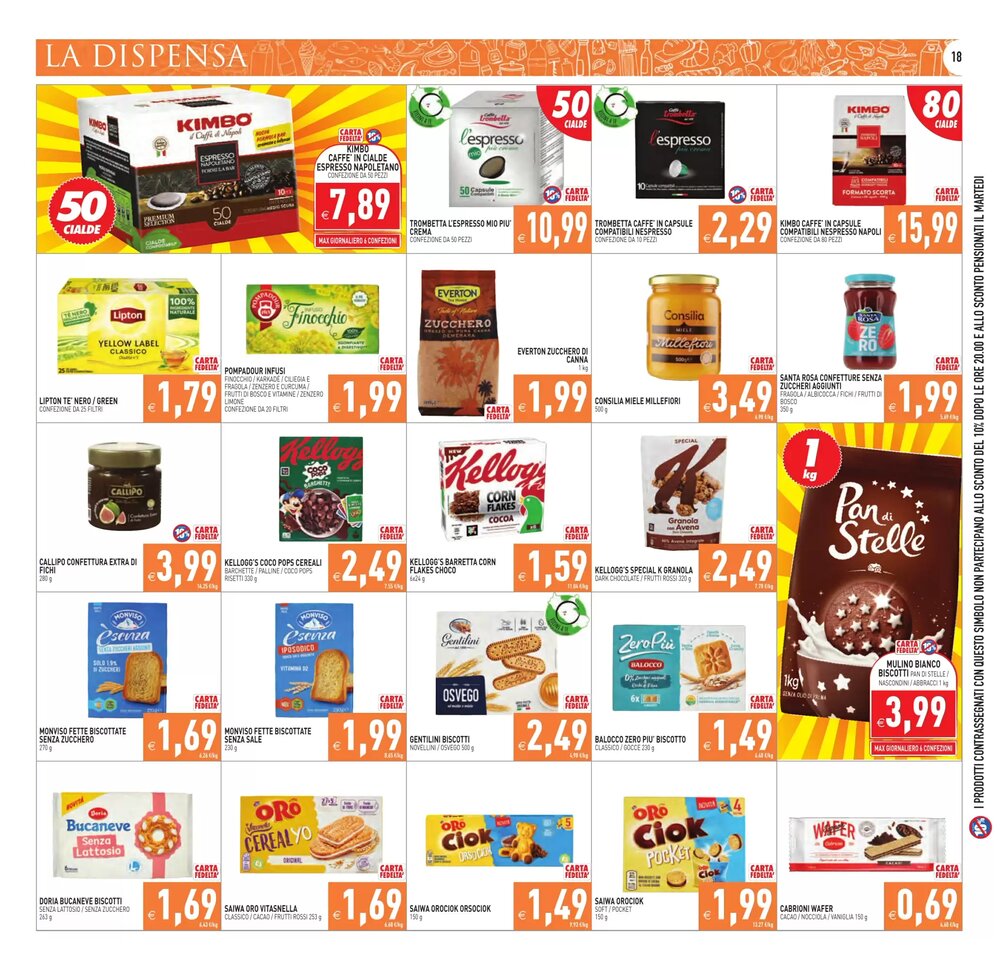 Volantino promozionale Supermercati Agorà  valide dal 08/01/2026 - Pagina 18.