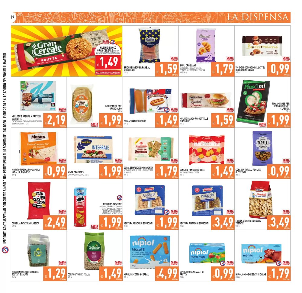 Volantino promozionale Supermercati Agorà  valide dal 08/01/2026 - Pagina 19.