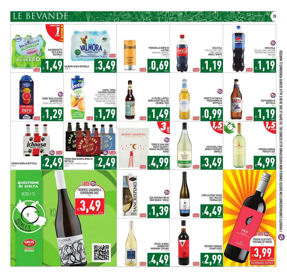 Volantino promozionale Supermercati Agorà  valide dal 08/01/2026 - Pagina 20.