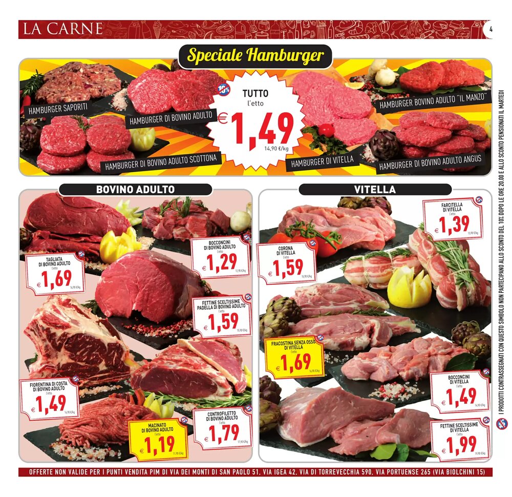 Volantino promozionale Supermercati Agorà  valide dal 08/01/2026 - Pagina 4.