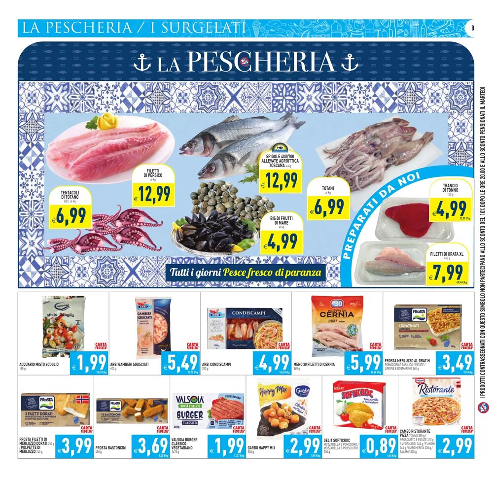 Volantino promozionale Supermercati Agorà  valide dal 08/01/2026 - Pagina 8.