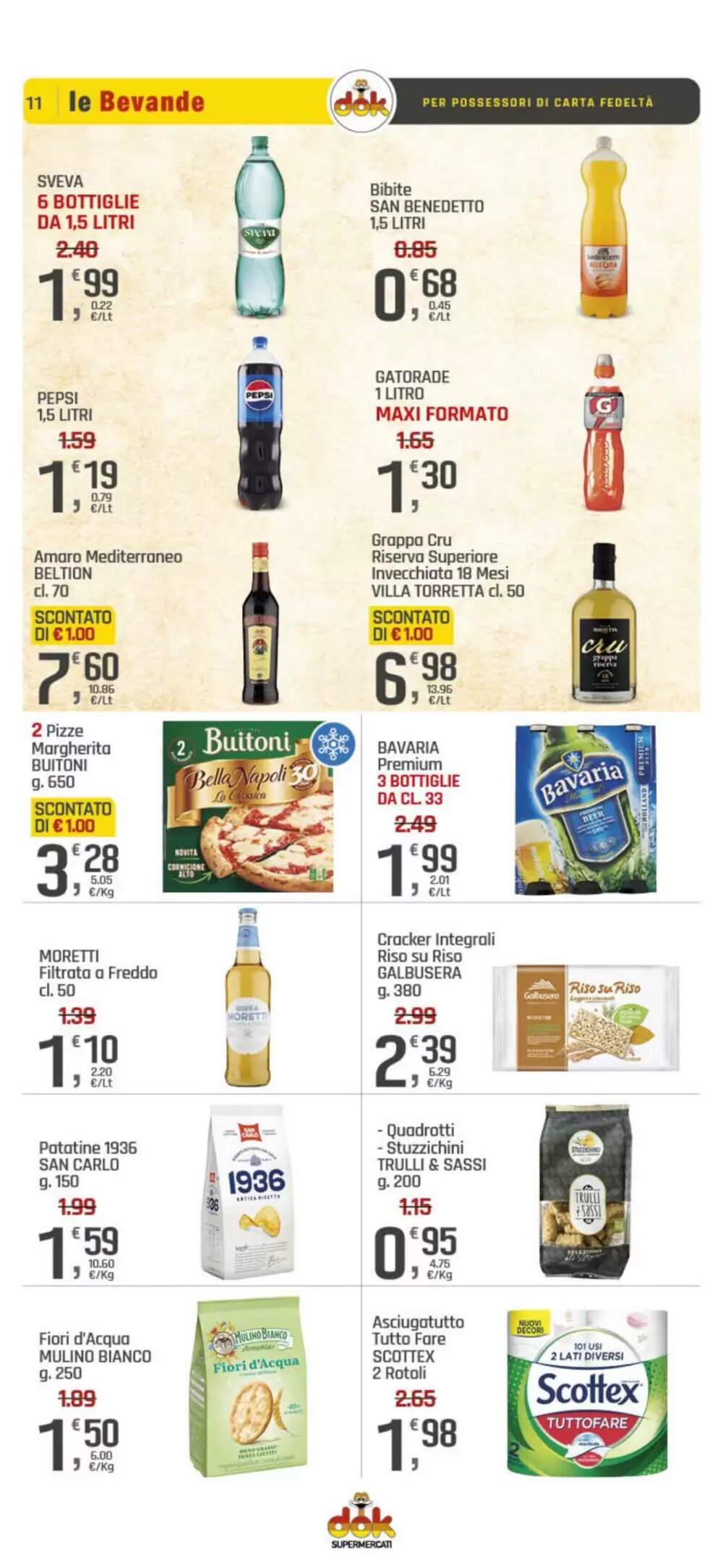 Volantino promozionale Supermercati Dok  valide dal 09/01/2026 - Pagina 11.
