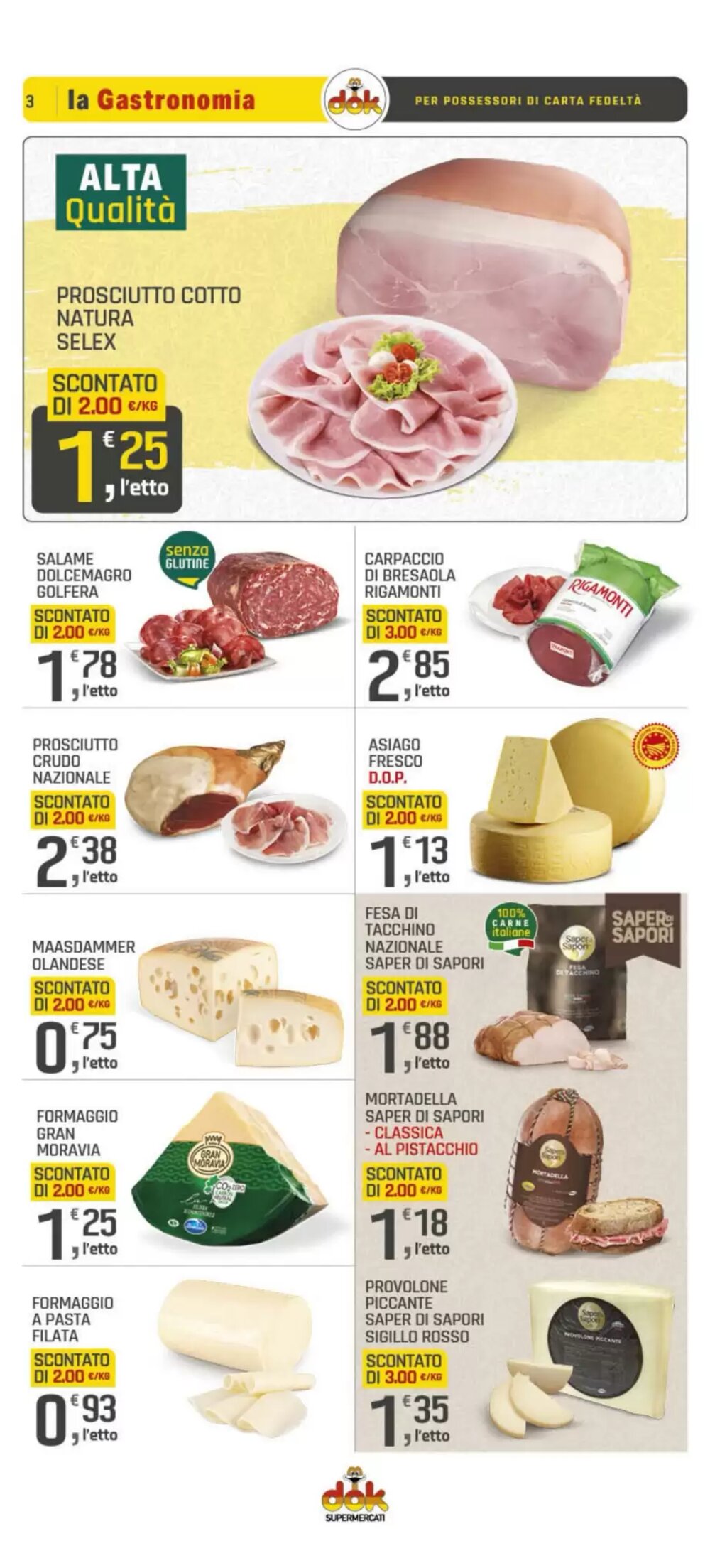 Volantino promozionale Supermercati Dok  valide dal 09/01/2026 - Pagina 3.