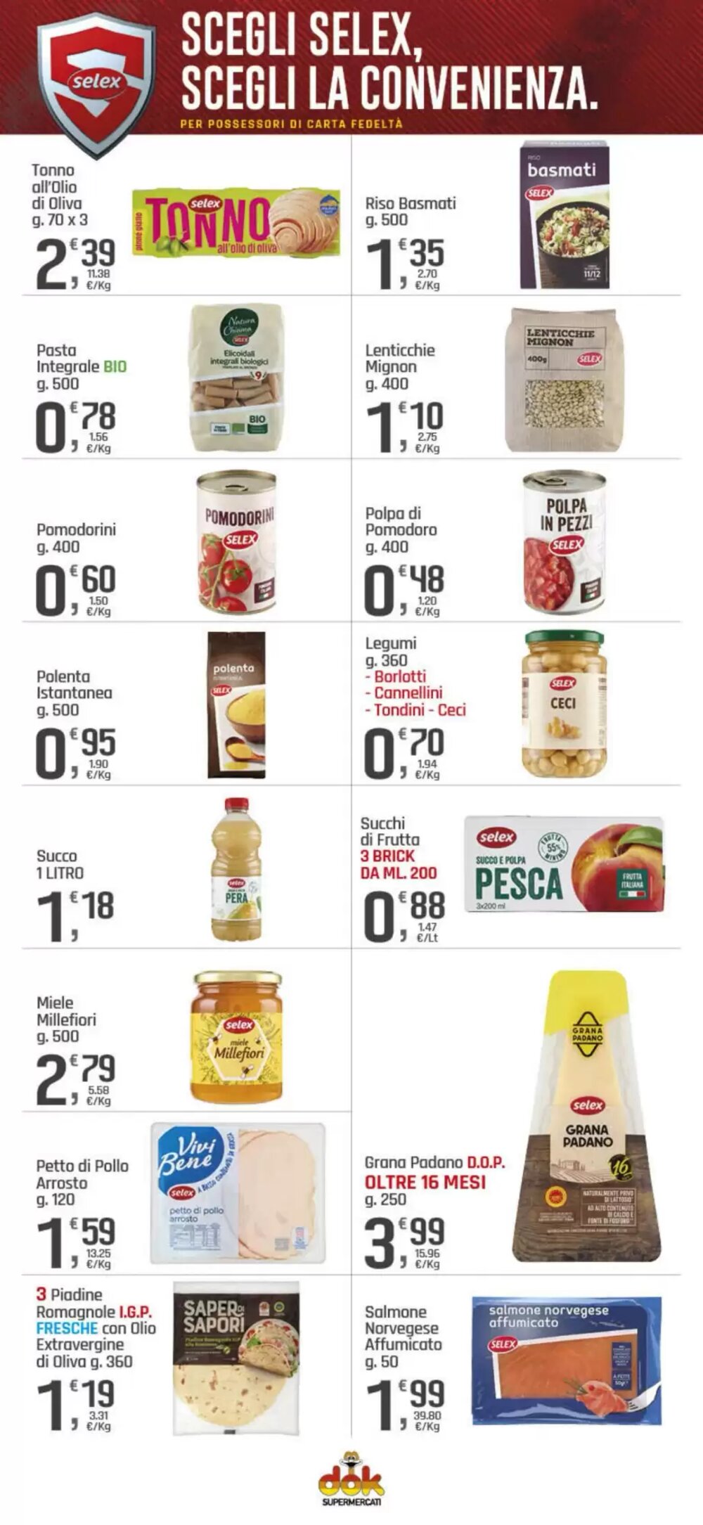 Volantino promozionale Supermercati Dok  valide dal 09/01/2026 - Pagina 9.