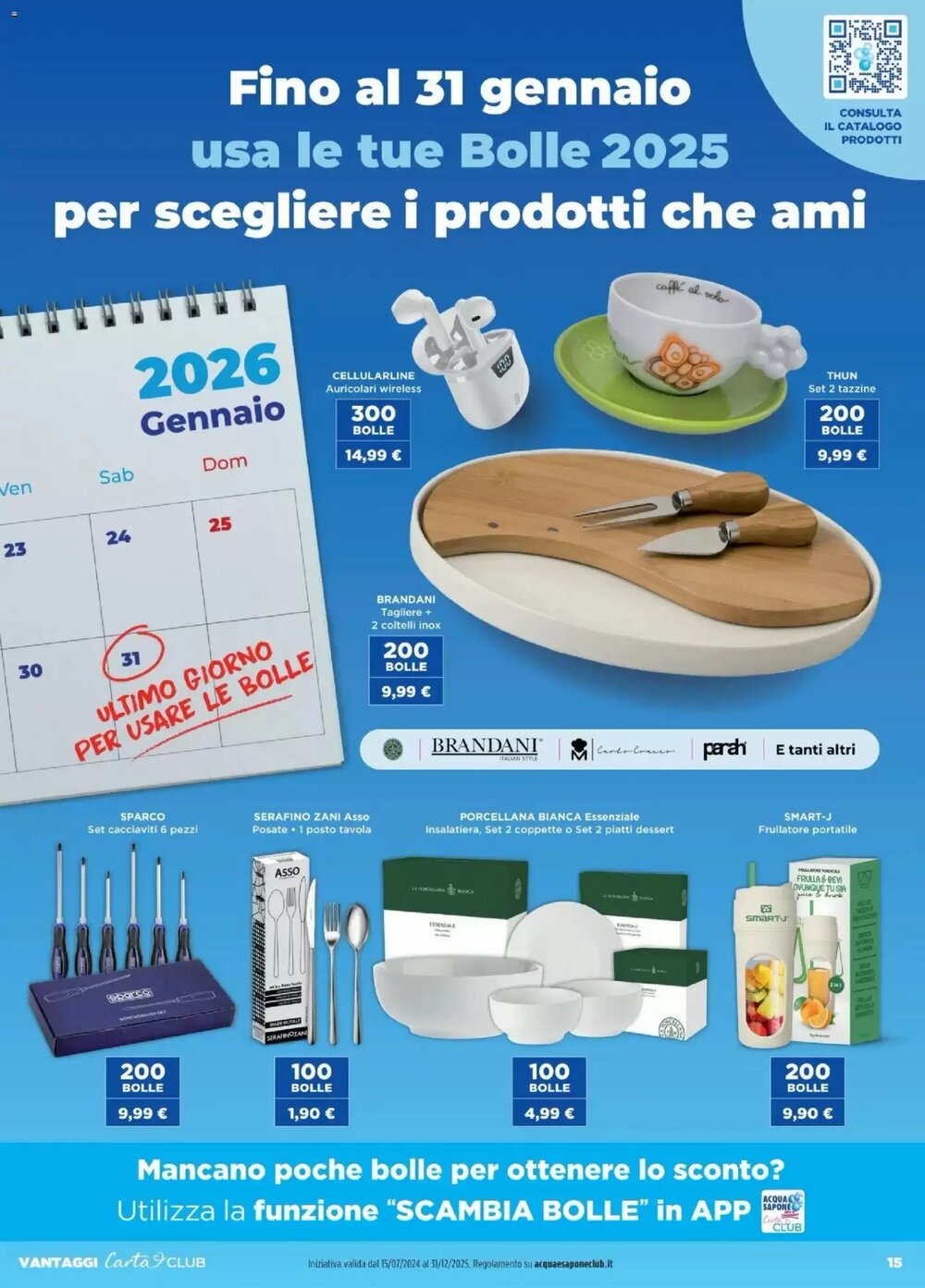 Volantino promozionale Acqua & Sapone  valide dal 09/01/2026 - Pagina 15.