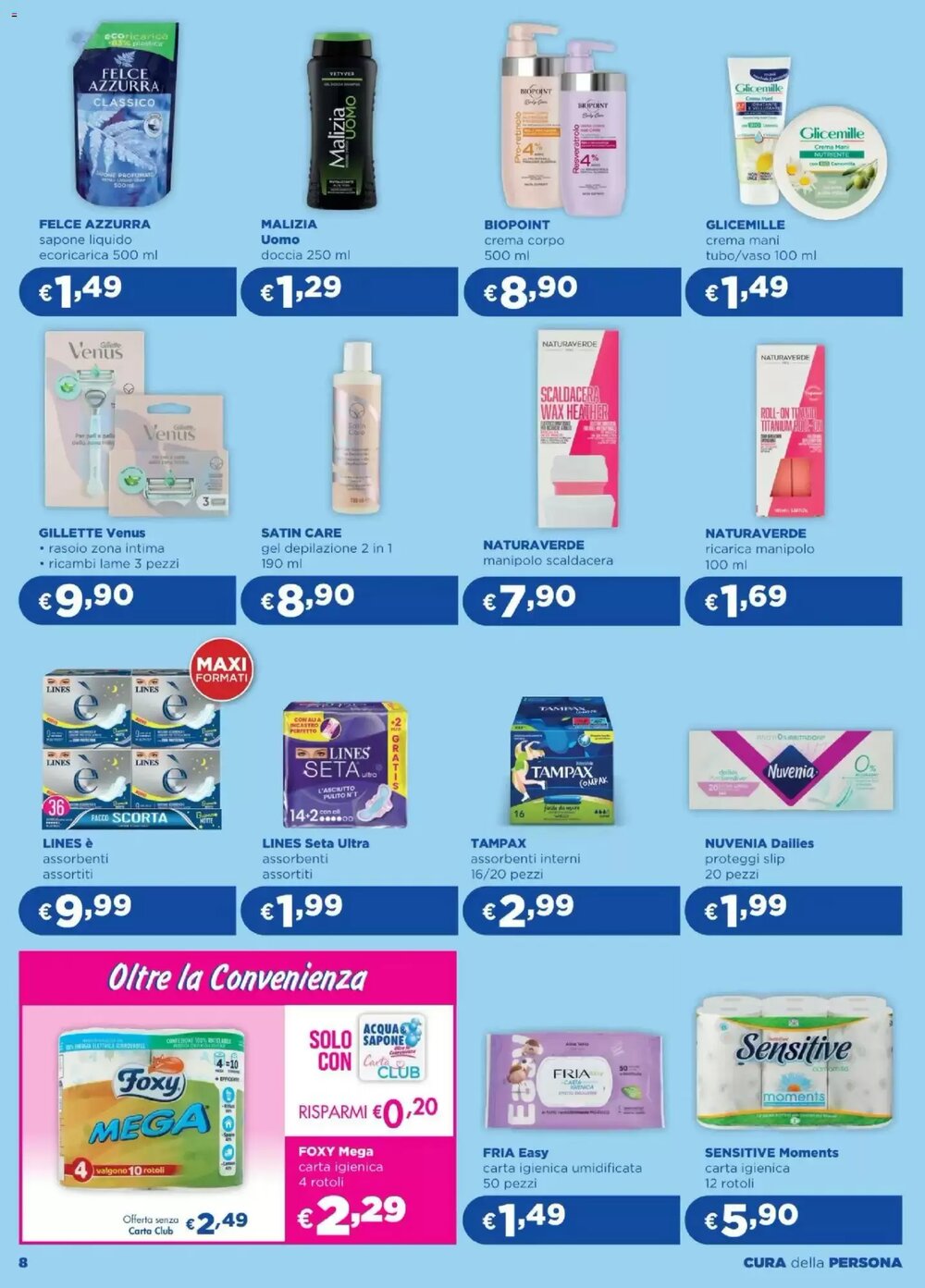 Volantino promozionale Acqua & Sapone  valide dal 09/01/2026 - Pagina 8.