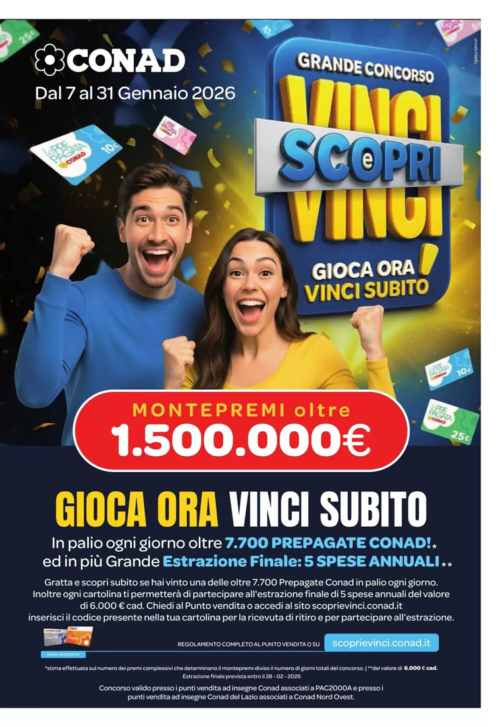 Volantino promozionale Conad  valide dal 09/01/2026 - Pagina 5.