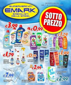 Volantino promozionale Supermercati Emark  valide dal 09/01/2026 - Pagina 1.
