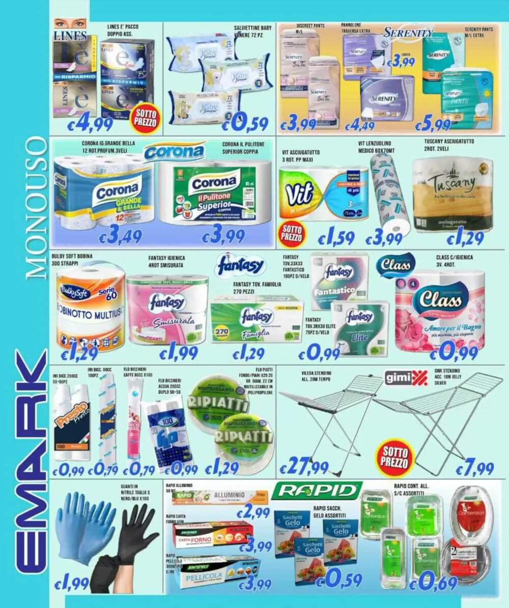 Volantino promozionale Supermercati Emark  valide dal 09/01/2026 - Pagina 6.