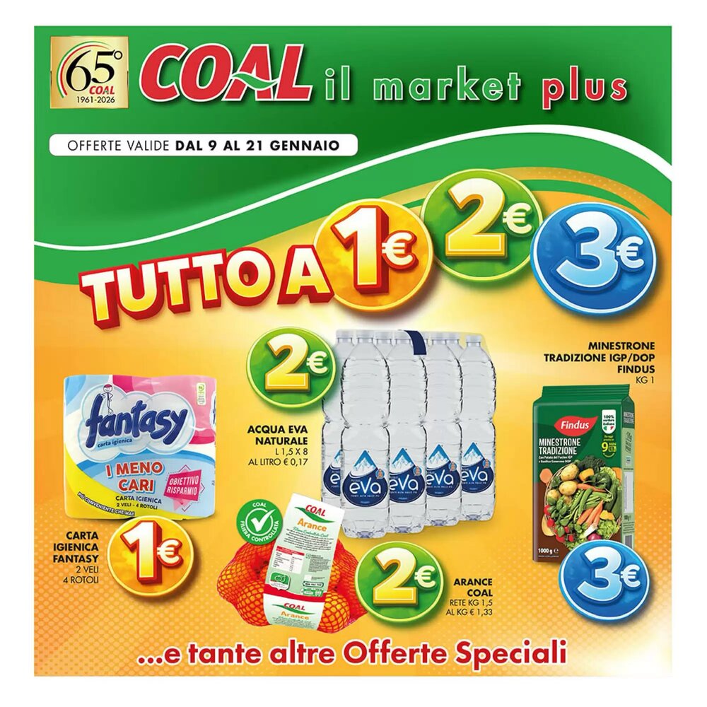 Volantino promozionale Coal  valide dal 09/01/2026 - Pagina 1.